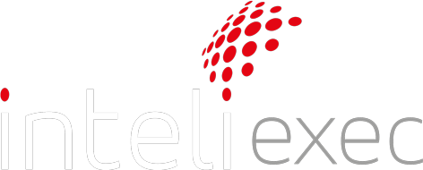 logo inteliexec branco